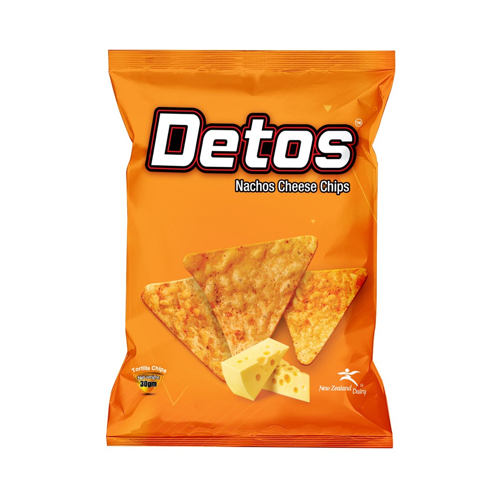 Detos Nacho Cheese Chips​ 30 GM